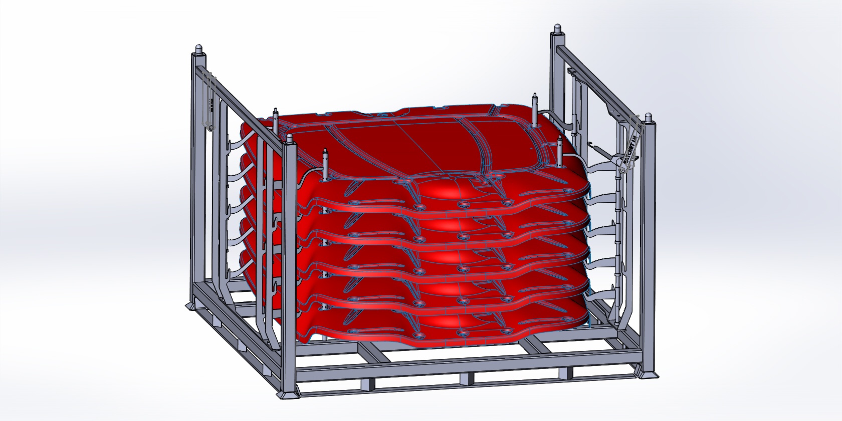 Industrial Storage Racks for Agriculture Equipment Industry